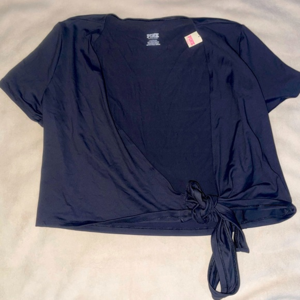 NWT PINK‎ Victoria’s Secret Wrap Top